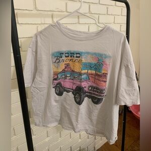 Ford Bronco Crop Top T Shirt